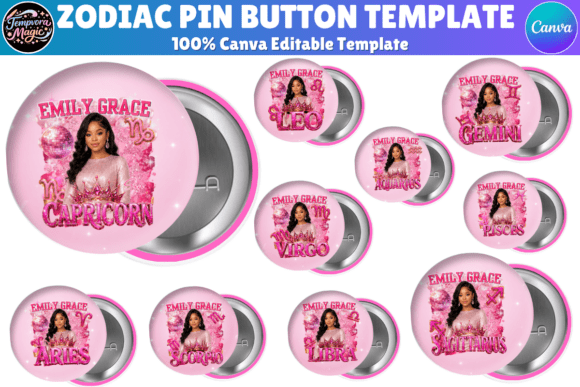 Download Birthday Party Pin Button Canva Designs - Canva designs Collection