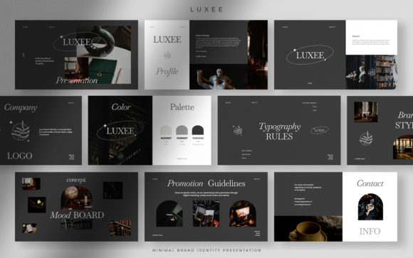 Download Minimal Brand Identity Presentation - Presentation Collection