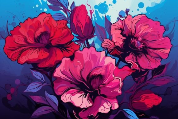 Download Digital Illustration Botanical Textures - Premium Resources